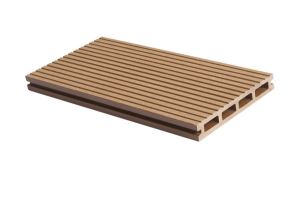 Externe Deck lemn Plastic largă Groove Decoratori cu reliefuri lemn Plastic Patio podele 140X40A
